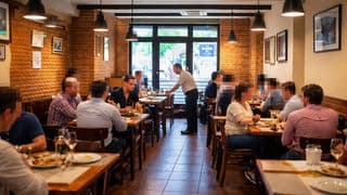 Restaurante de menú del día consolidado en zona empresarial de Valencia